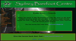 Desktop Screenshot of barefoothooves.com